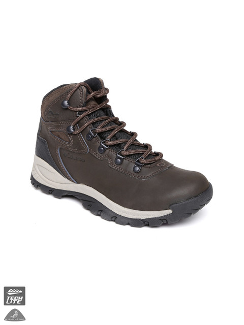 

Columbia Women Brown NEWTON RIDGE PLUS Leather Outdoor Sports Shoes