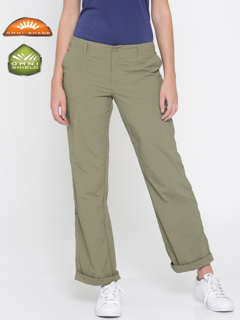 

Columbia Taupe Aruba Roll Up UV Protected Outdoor Hiking & Trekking Casual Pant