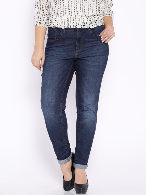 

ALTOMODA by Pantaloons Plus Size Blue Slim Fit Jeans