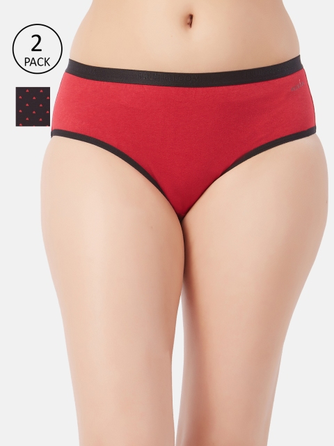 

Fruit of the loom Women Pack Of 3 Hipster Briefs FHP03-2P-A1SP2, Black