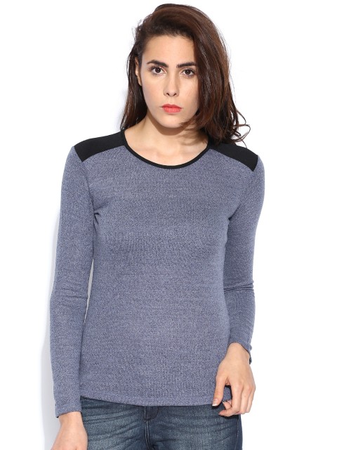 

SF Jeans by Pantaloons Blue Shimmer Top