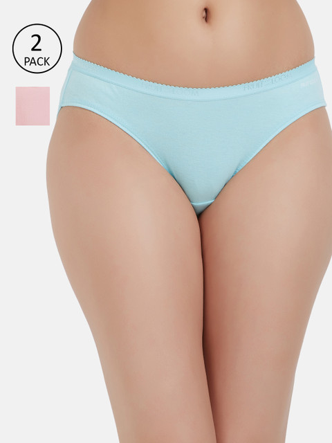 

Fruit of the loom Women Pack of 2 Solid Hipster FBKS02-2P-LA2S6, Pink