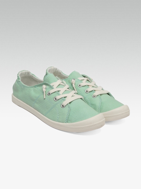 

Steve Madden Women Mint Green Solid Sneakers