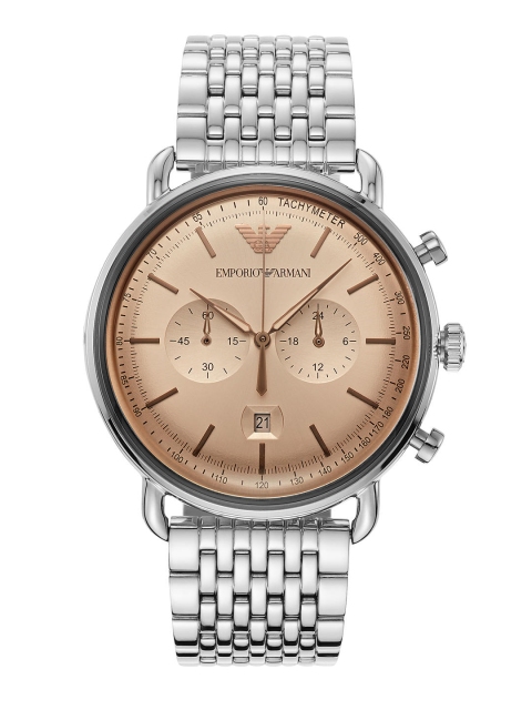 

Emporio Armani Men Beige Analogue Watch AR11239