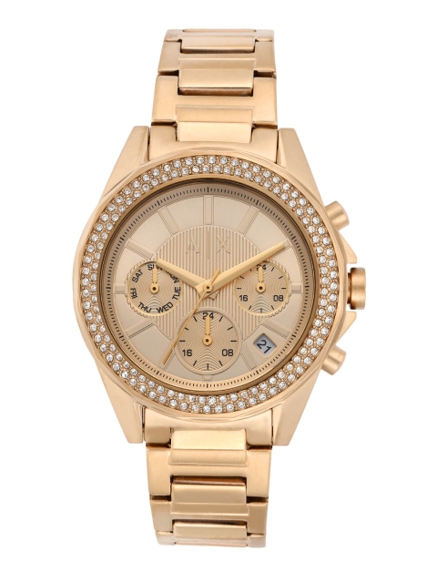 

Armani Exchange Women Rose Gold Analogue Watch