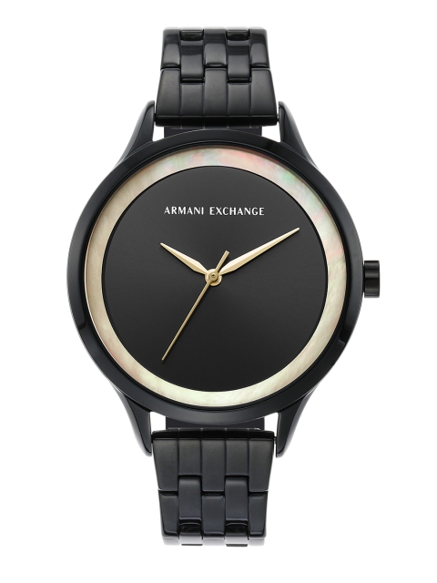 

Armani Exchange Women Black Analogue Watch AX5610