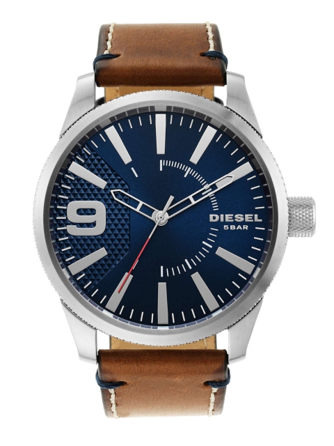 

DIESEL Men Brown & Silver-Toned Analogue Watch