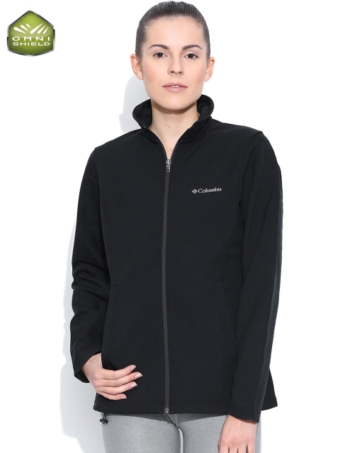 

Columbia Black Kruser Ridge Softshell Outdoor Sweatshirt