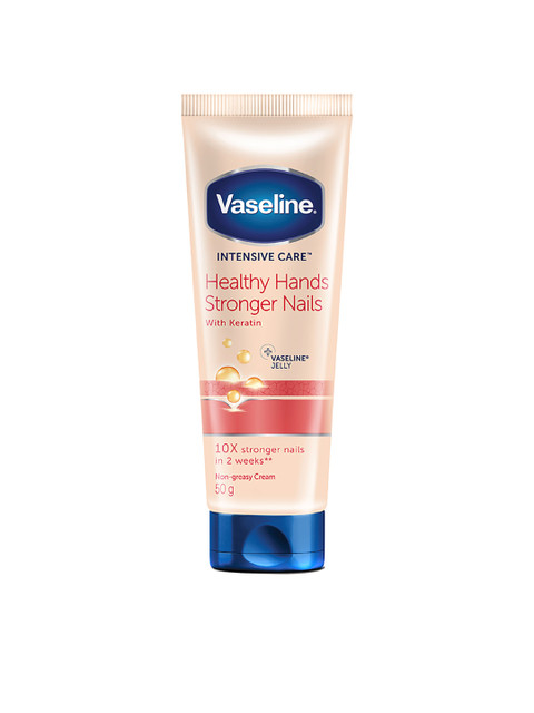 

Vaseline Unisex Intensive Care Healthy Hands & Stronger Nails Cream 50 g, Pink