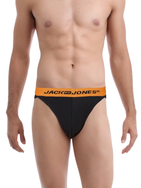 

Jack & Jones Men Black Briefs 1755576015