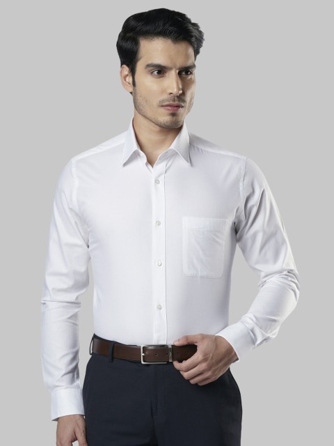 

Raymond Men White Slim Fit Solid Formal Shirt
