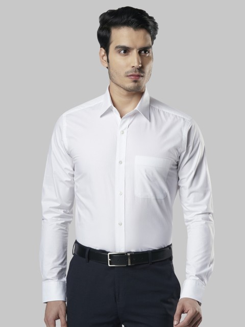 

Raymond Men White Slim Fit Solid Formal Shirt
