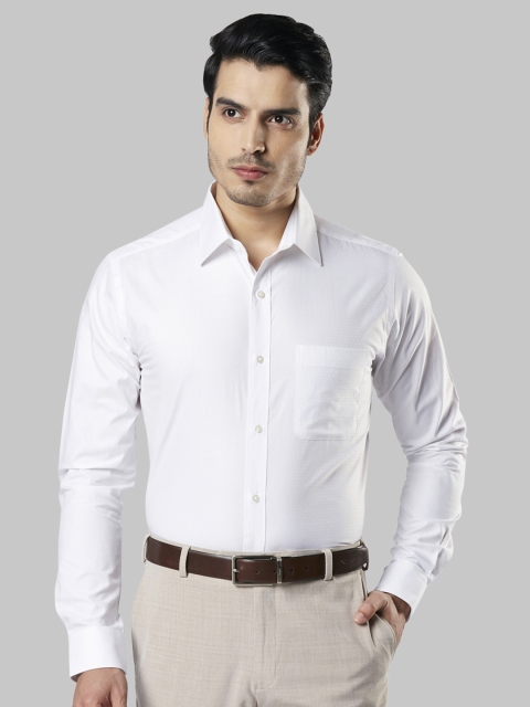 

Raymond Men White Slim Fit Solid Formal Shirt