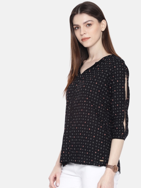 

Park Avenue Women Black Printed Top