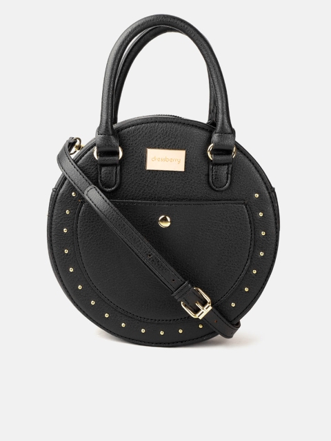 

DressBerry Black Solid Handheld Bag