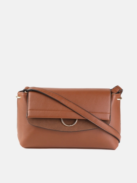 

DressBerry Brown Solid Sling Bag