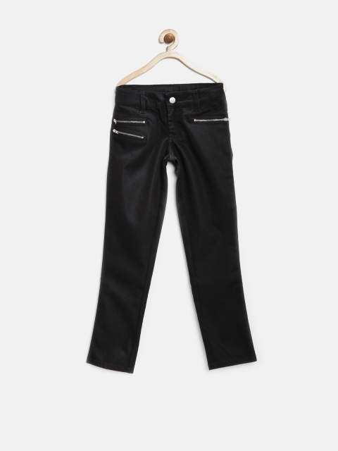 

United Colors of Benetton Girls Black Trousers