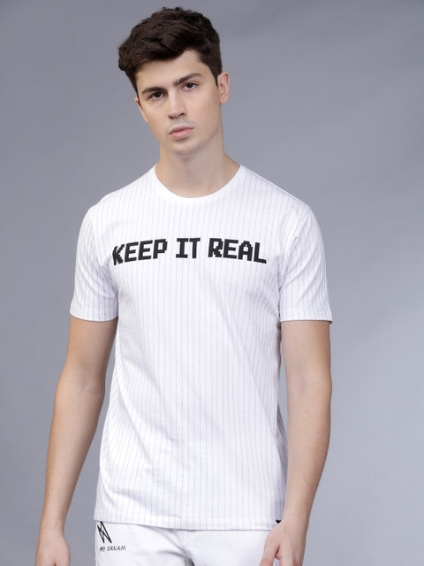 

Ecko Unltd Men White Solid Round Neck T-shirt