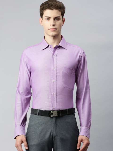 

Arrow Men Pink Regular Fit Solid Formal Shirt