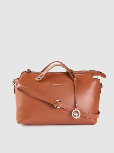 

Lino Perros Tan Brown Solid Handheld Bag