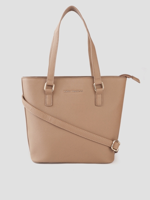 

Lino Perros Beige Solid Shoulder Bag