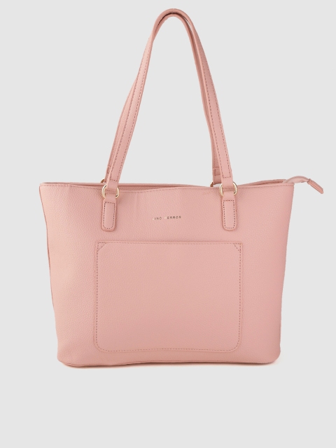 

Lino Perros Pink Solid Shoulder Bag
