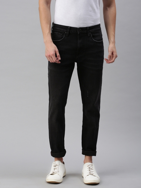 

Jack & Jones Men Black Glenn Slim Fit Low-Rise Light Fade Stretchable Jeans