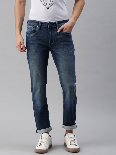 

Jack & Jones Men Blue Slim Fit Light Fade Jeans