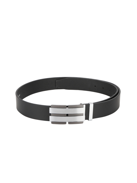 

Red Tape Men Black Solid Belt