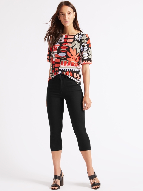 

Marks & Spencer Women Black Skinny Fit Mid-Rise Clean Look Stretchable Jeans