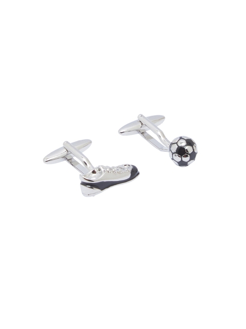 

shaze Silver-Plated Quirky Cufflinks