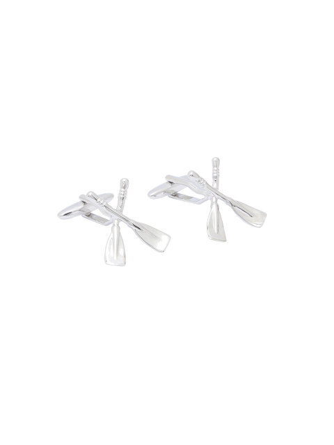 

shaze Silver-Toned Quirky Shovel Cufflinks