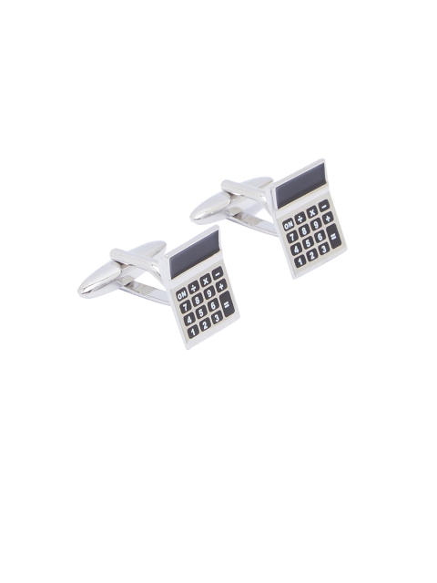 

shaze Silver-Plated Quirky Cufflinks