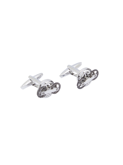 

shaze Silver-Plated Quirky Cufflinks