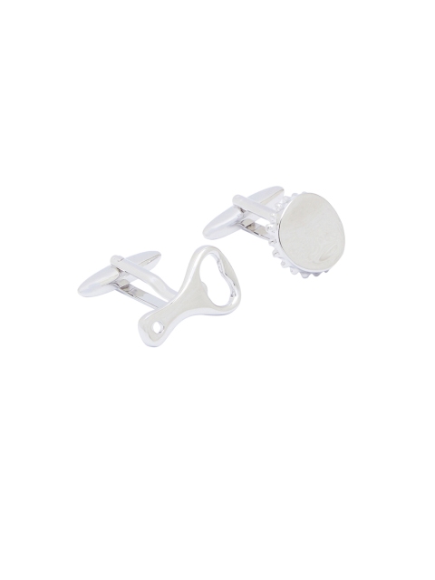 

shaze Silver-Plated Quirky Cufflinks