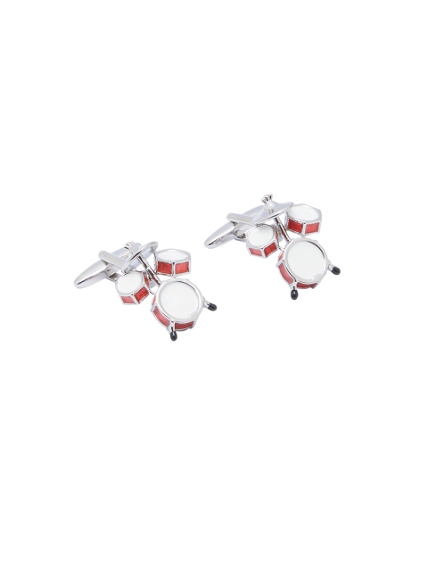 

shaze Silver-Plated Quirky Cufflinks