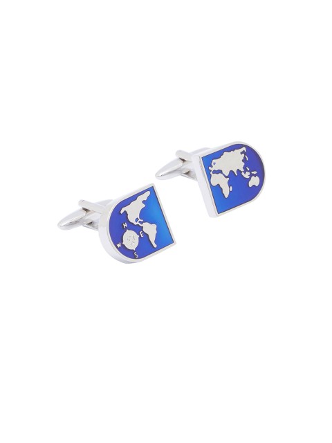 

shaze Silver-Plated Quirky Cufflinks