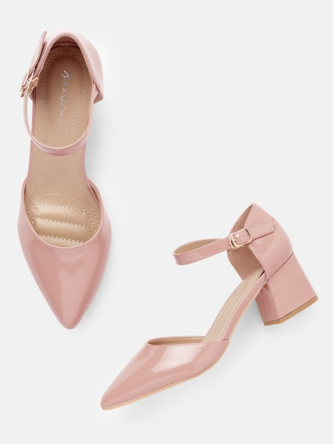 

Mast & Harbour Women Nude Pink Solid Pumps