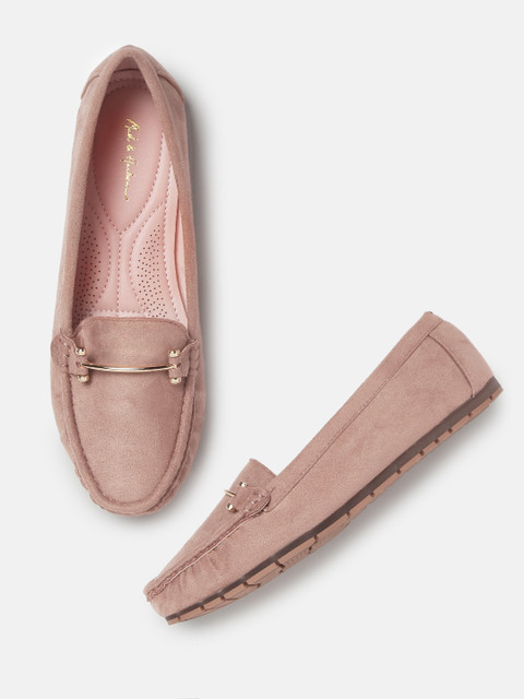 

Mast & Harbour Women Pink Loafers
