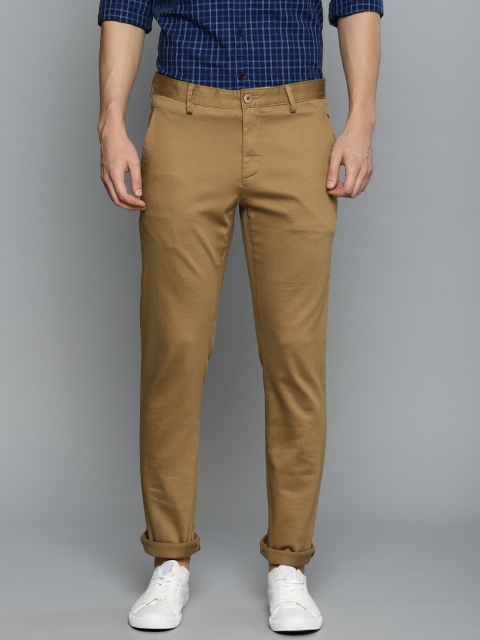 

Louis Philippe Sport Men Khaki Slim Fit Solid Regular Trousers