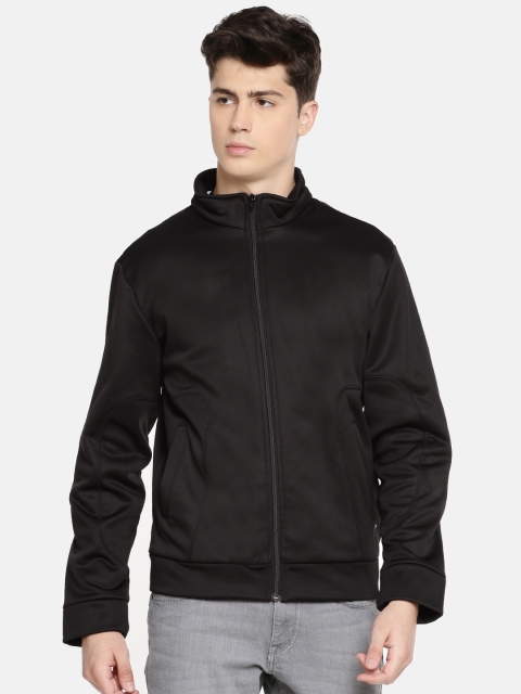 

Blackberrys Men Black Solid Bomber Jacket