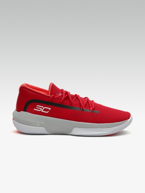 

UNDER ARMOUR Men Red SC 3ZER0 III Basketball Shoes