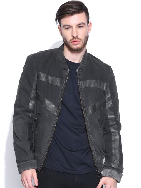 

Jack & Jones Charcoal Grey Padded Jacket