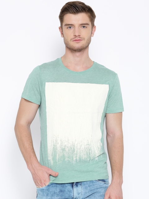 

Jack & Jones Green Printed T-shirt