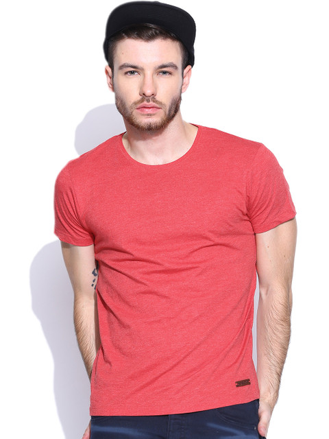 

Jack & Jones Coral Red T-shirt