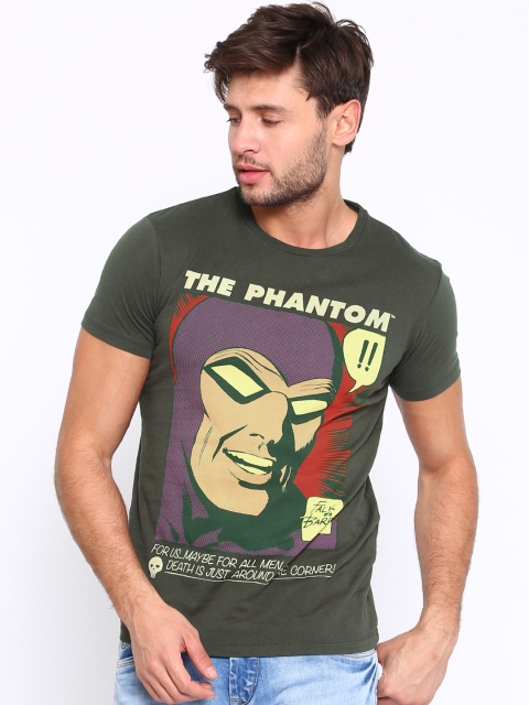 

Jack & Jones Green Printed T-shirt