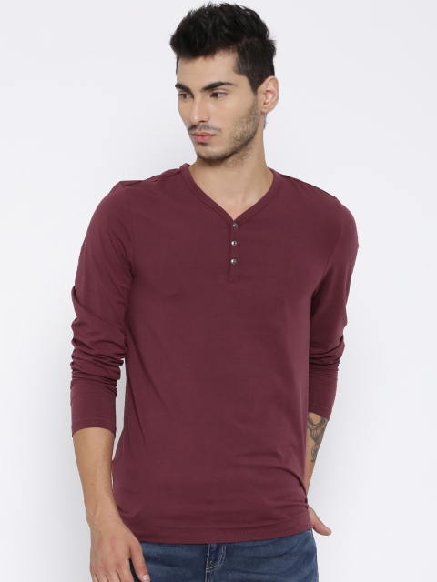 

Jack & Jones Burgundy T-shirt