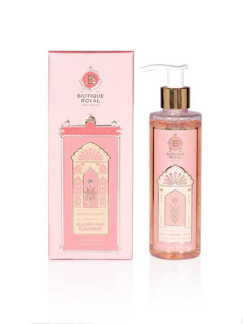 

Biotique Royal Jasmine & Brahmi Allure Hair Cleanser 200 ml, Pink