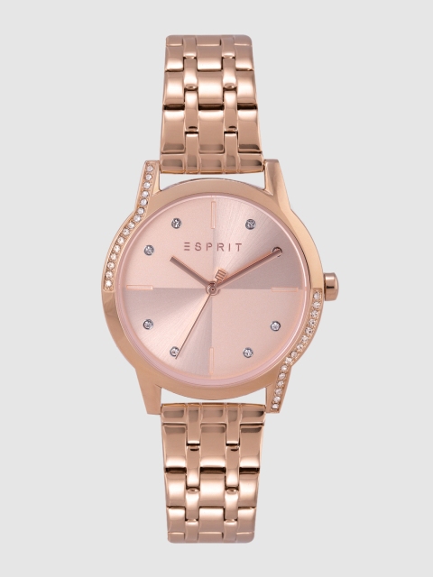 

ESPRIT Women Rose Gold-Toned Analogue Watch ES906592010