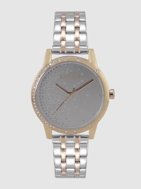 

ESPRIT Women Silver-Toned Embellished Analogue Watch ES906602015